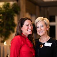 Guests smiling for the camera.